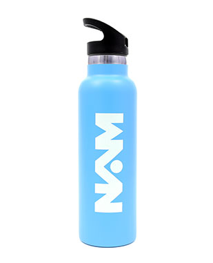 Straw Lid Bottle 600ml